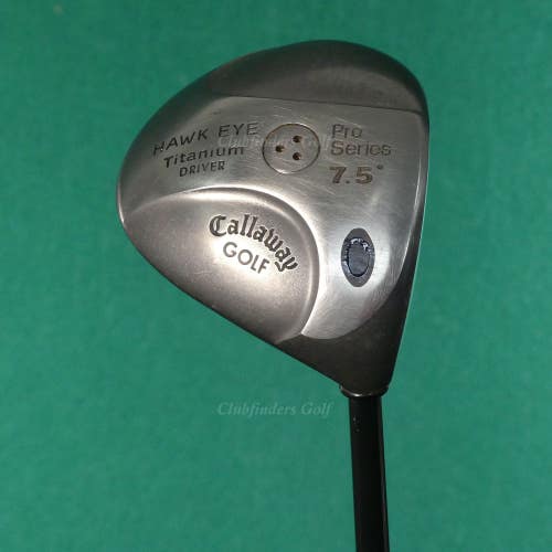 Callaway Hawk Eye Pro Series 7.5 Driver Factory RCH 36 Pro Series Graphite Firm