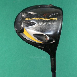 TaylorMade r7 SuperQuad 10.5 Driver Factory Fujikura REAX 65 Graphite Seniors