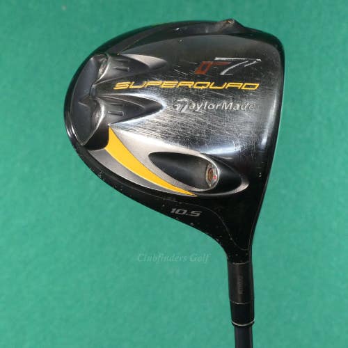 TaylorMade r7 SuperQuad 10.5 Driver Factory Fujikura REAX 65 Graphite Seniors