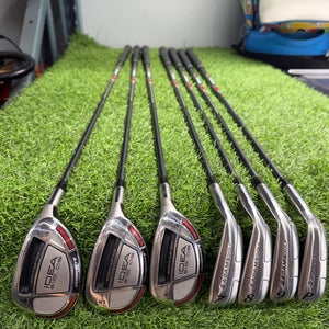 ADAMS - IDEA a12 OS - IRON SET 4Hy+5Hy+6Hy+ 7-Pw - Graphite 55 - Lite Flex - RH