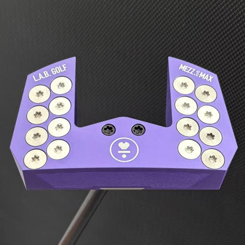 L.A.B. MEZZ.1 MAX COUNTERBALANCE PURPLE PUTTER (37") + HEADCOVER