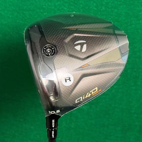 NEW! LH TaylorMade Qi4D Max 10.5 Driver REAX Blue 50-R Graphite Regular w/HC