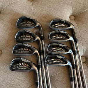 Taylormade Burner 2.0 Iron Set 3-PW KBS 90G Regular Flex Standard NICE