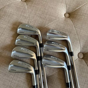 Titleist 2021 T100 Iron Set 4-PW Tour Issue X100 Extra Stiff Flex +1/4 NICE
