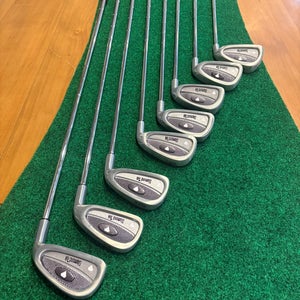 New Golf Club Set: Diamond Tek Full set of Irons and Drive/Woods. 11 Clubs. I 3-9PW, D/W 1, 3, 5.