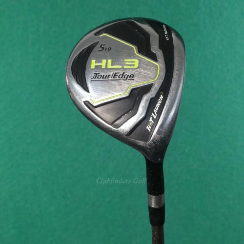 Tour Edge HL3 Hot Launch 3 Fairway 19 5 Wood Factory Graphite Uniflex *READ*