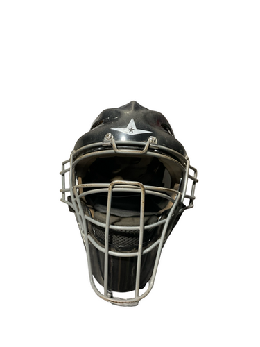 Used All Star CATCHERS HELMET 6 1/4-7 Catchers Mask Black 11834-S000047379