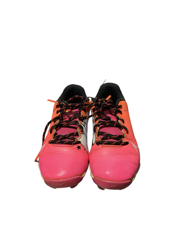Used Nike DIAMOND SB CLEATS BB/SB Cleats Pink Junior 03.5 11834-S000047348