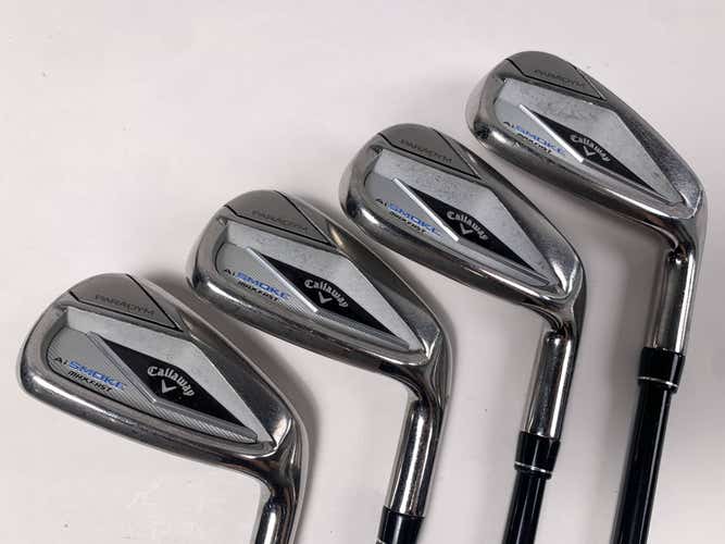 Callaway Paradym Ai Smoke Max Fast Iron Set 8-PW+GW Tensei Blue R2 40g Senior RH