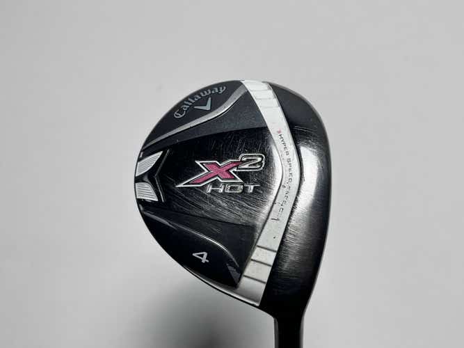 Callaway X2 Hot 4 Fairway Wood 17* Aldila Ladies Graphite Womens RH
