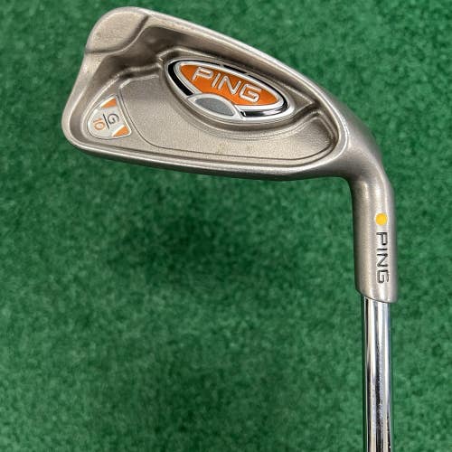 PING G10 Yellow Dot Single 4 Iron Factory AWT Steel Shaft Regular Flex MRH