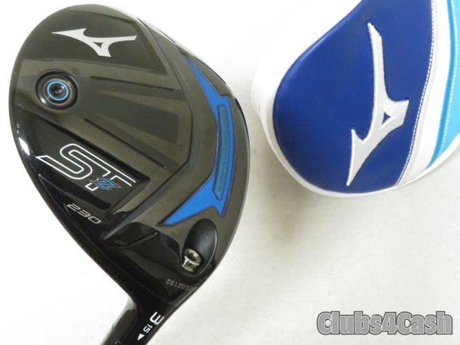 Mizuno ST-Z 230 Fairway 15  3 Wood Mitsubishi Kai'li Blue 70 Stiff +Cover