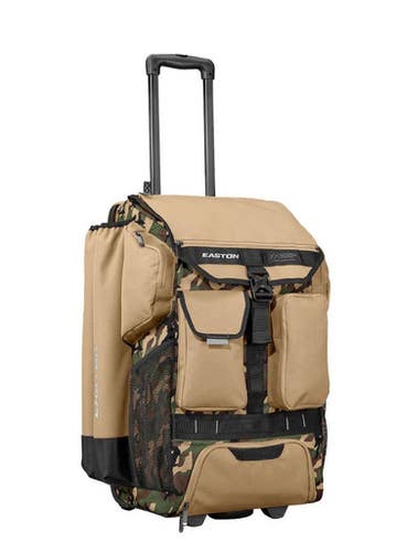 New TAN CAMO EASTON FIVE TOOL PHENOM WHEELED BAG 11834-EASE00704847