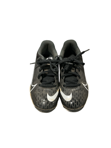 Used Nike DIAMOND BB/SB Cleats Black Junior 02.5 11834-S000047267