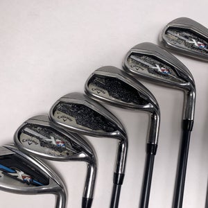 Callaway Steelhead XR Iron Set 6-PW+SW Project X San Diego 5.5 58g Regular RH