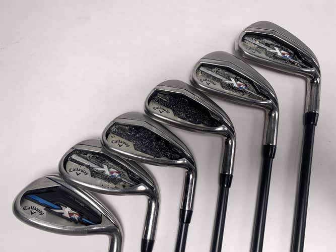 Callaway Steelhead XR Iron Set 6-PW+SW Project X San Diego 5.5 58g Regular RH