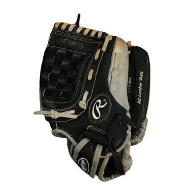 Used Rawlings MPL115BG BB/SB Glove RH Throw Black 11 1/2" 11730-S000069703