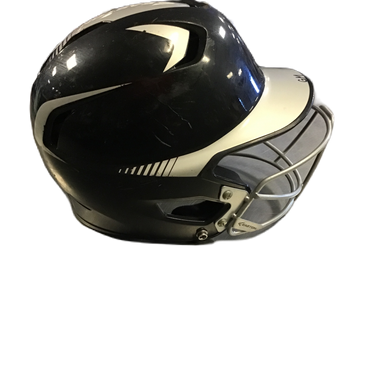 Used Easton Z5 Batting Helmet w/Mask Black One Size 11730-S000069781