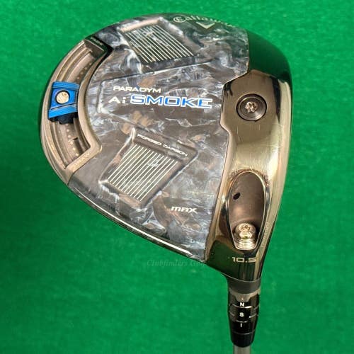 Callaway Paradym Ai Smoke Max 10.5 Driver Denali Blue 50G 6.0 Stiff w/ HC