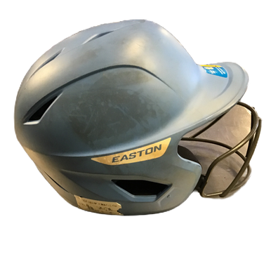 Used Easton GHOST Batting Helmet w/Mask Carolina Blue L/XL 11730-S000069942