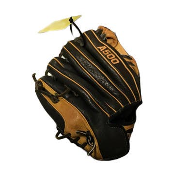 Used Wilson A500 BB/SB Glove RH Throw Black 11 1/2" 11730-S000069099