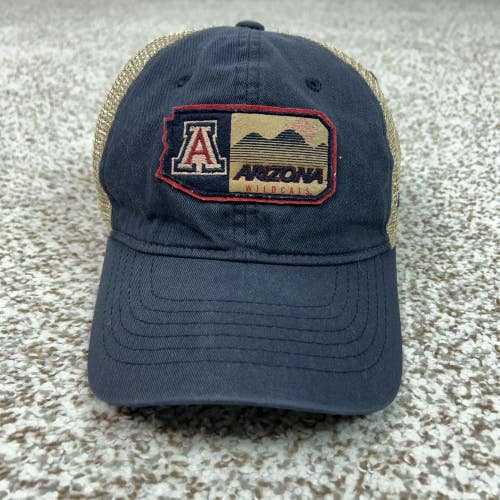 Arizona Wildcats Hat Cap Snap Back Mens One Size Blue NCAA College Zephyr Sport
