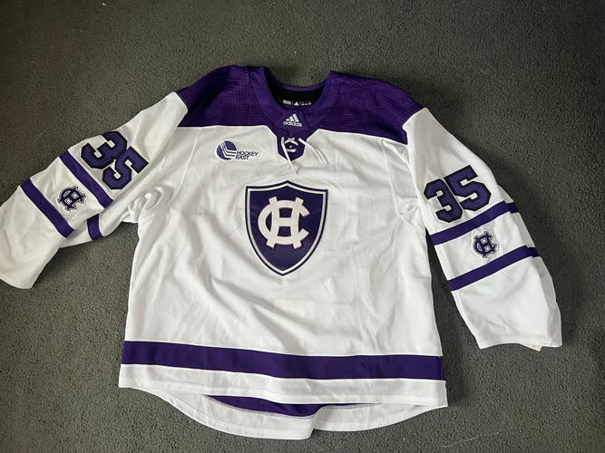 White Goalie Cut Women's Adidas Jersey (New)