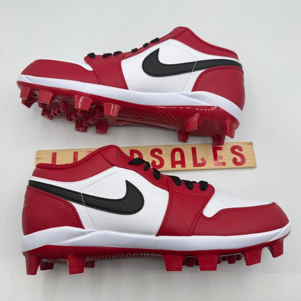 Nike Air Jordan 1 Low Retro MCS Chicago Baseball Cleats  display picture 3