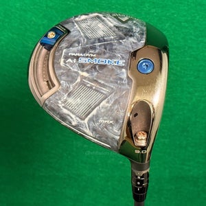 Callaway Paradym Ai Smoke Max 9 Driver Tensei AV Series 65 Stiff w/ HC