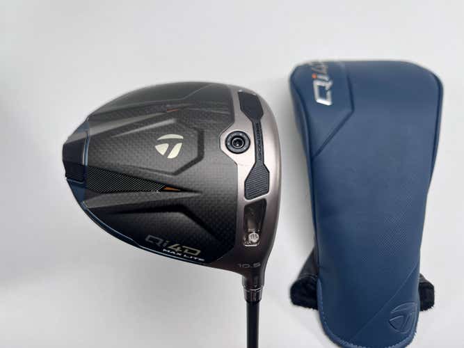 TaylorMade Qi4D Max Lite Driver 10.5* REAX MR Blue 40 40g Senior Graphite RH HC