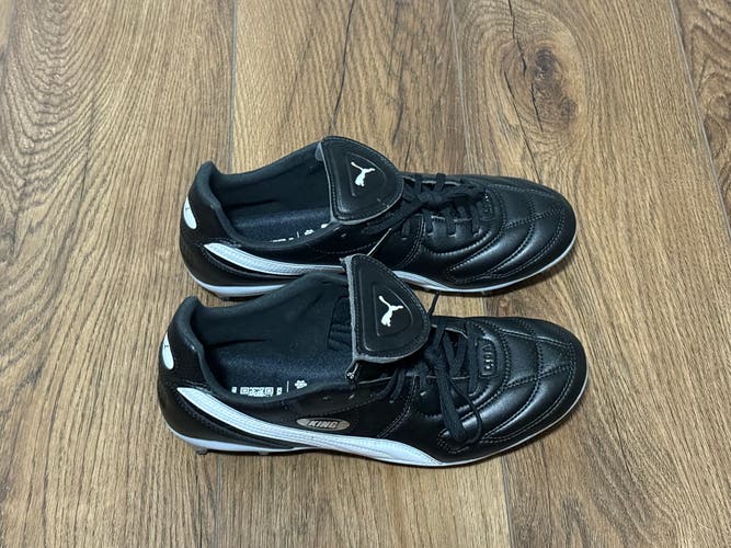 Puma King Liga FG/AG Black/White Men’s Size 11