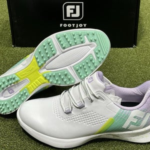FootJoy FJ Fuel Womens Golf Shoes 90684 White/Green - Choose Size NEW!
