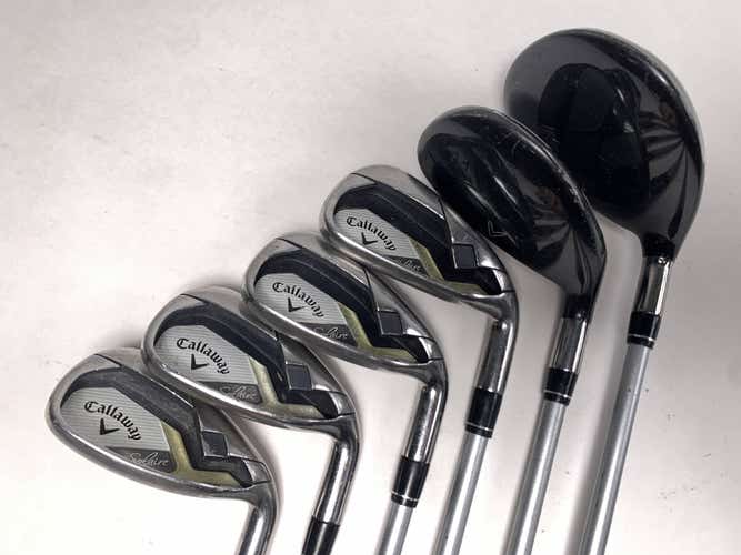 Callaway Solaire Club Set 5W 6H 7 & 9 PW SW 50g Ladies RH