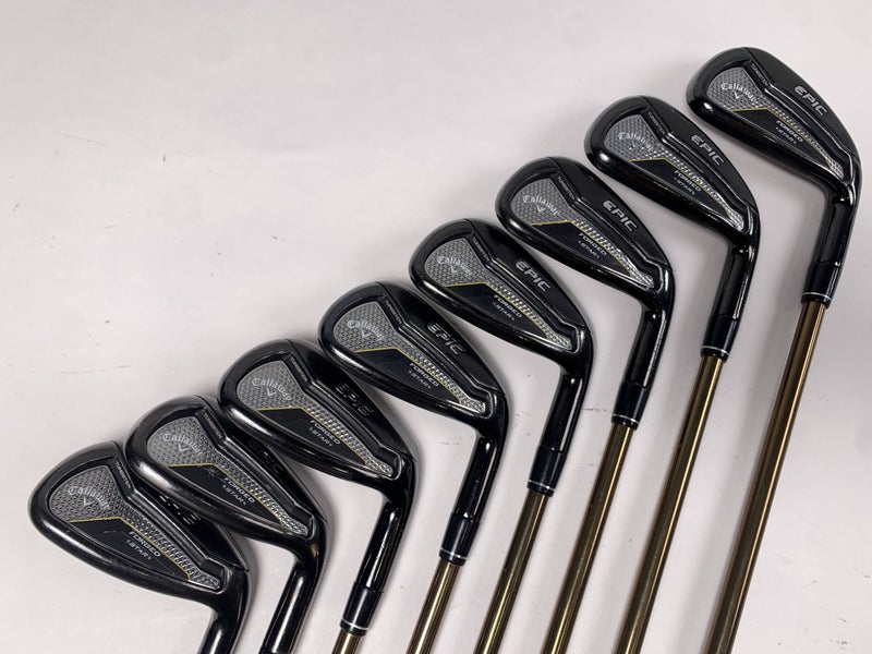 Callaway EPIC Forged Star Iron Set 6-PW+AW+GW+SW ATTAS Speed Series Senior RH