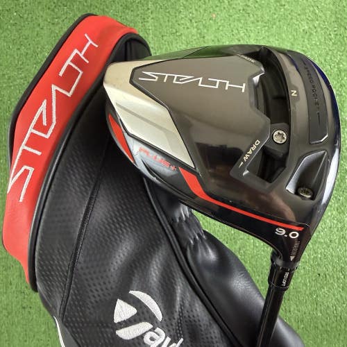 TaylorMade Stealth Plus Driver 9 Project X HZRDUS RDX Smoke 6.0 60g Stiff Flex