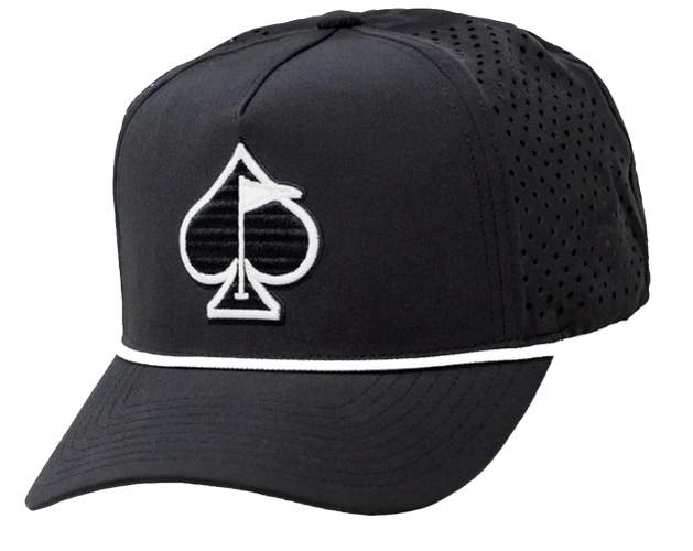 Pins & Aces Perforated Rope Hat (Adjustable) Golf Cap 2025 NEW