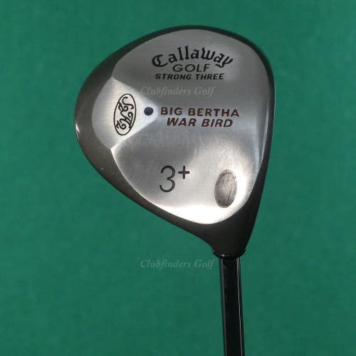 Callaway Big Bertha Warbird Fairway Strong 3 Wood Memphis 10 Steel Uniflex