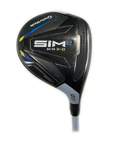 TaylorMade Sim2 Max D 19* 5 Wood Graphite Air Speeder 45 Regular Flex