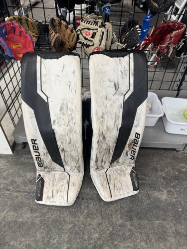 35" 2024 Bauer Supreme Shadow Goalie Leg Pads Pro Stock (Used)