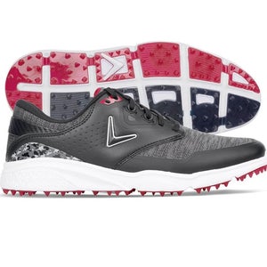 Callaway Coronado V3 SL Men's Size 8.5 Golf Shoes Black/Gray/Red NEW