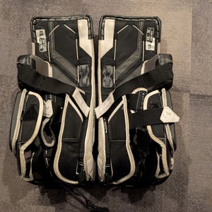 Small Bauer Supreme M5 Pro Goalie Leg Pads (Used)