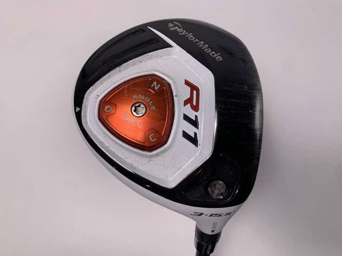 TaylorMade R11 3 Fairway Wood 15.5* Fujikura Motore F3 TP 80g Regular RH