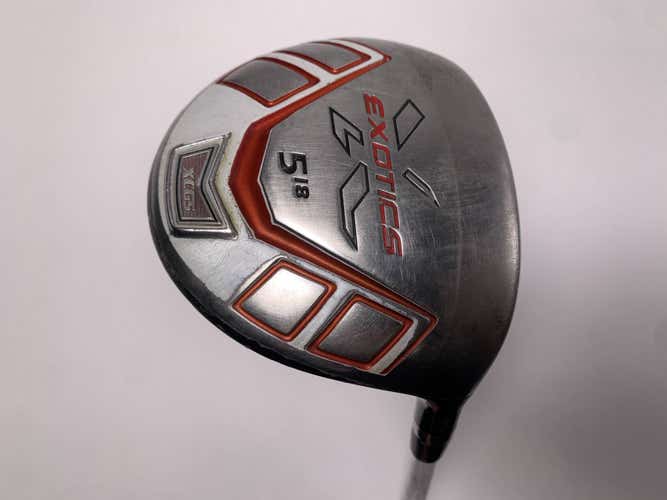 Tour Edge Exotics XCG5 5 Fairway Wood 18* Tour AD 42g Regular Graphite Mens RH