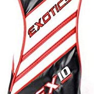 Tour Edge Exotics 3 Driver Headcover (Red/Black) EX 10 Golf Club Cover NEW