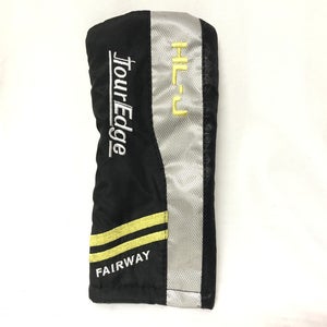 Tour Edge Hot Launch Junior Fairway Headcover (Black/Green) HL-J Club Cover NEW