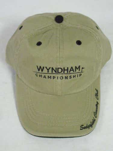 Wyndham Championship Golf Hat (Khaki, Sedgefield) ADG NEW