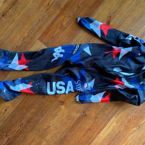 US ski team Large Ski Suit (Used) FIS Legal