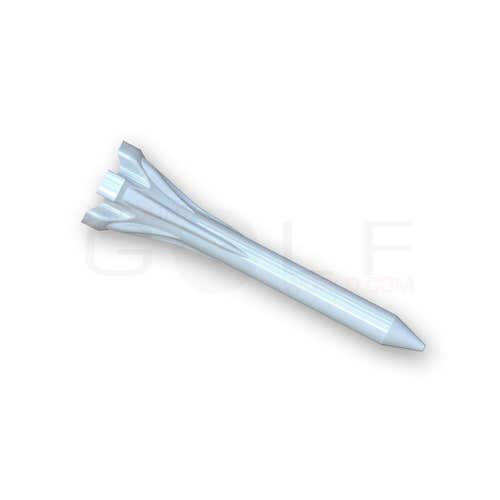 Champ Zarma Fly Tees (White, 2.75", 6-prong, 40ct) Golf NEW