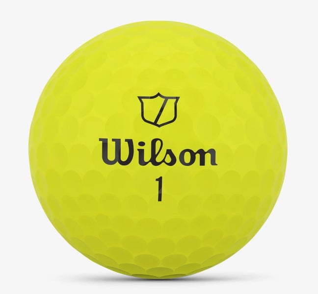 Wilson Staff Model X Golf Balls (Yellow, 3pk) 1 Sleeve 2024 NEW