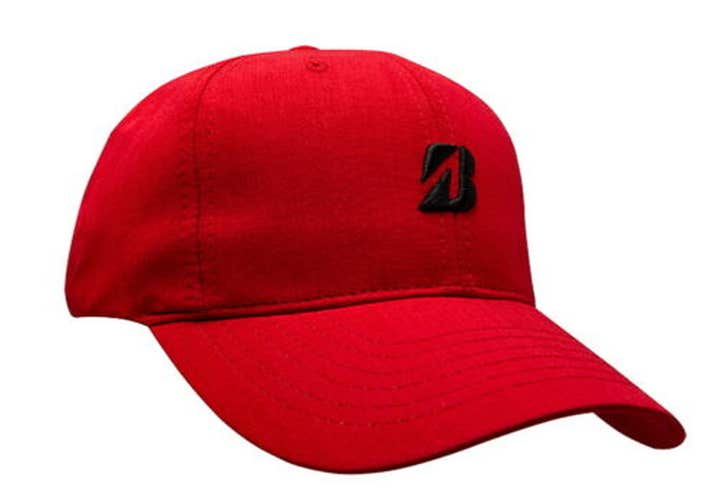Bridgestone Micro Series Golf Hat (Red) Adjustable Cap NEW